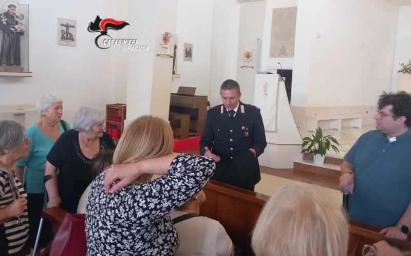 Solarino – Truffe ai danni degli anziani, i Carabinieri avviano incontri per informare i cittadini