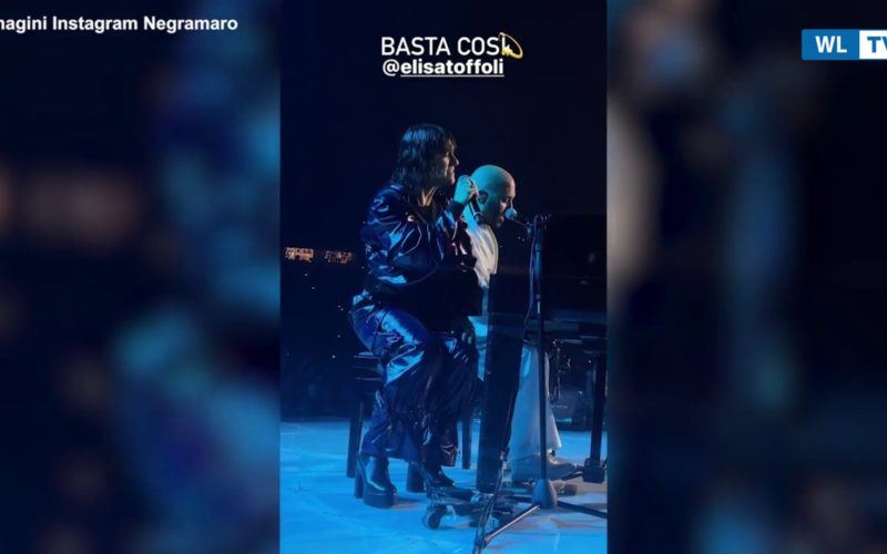 In 30mila a Milano per i Negramaro, Giuliano duetta con Elisa