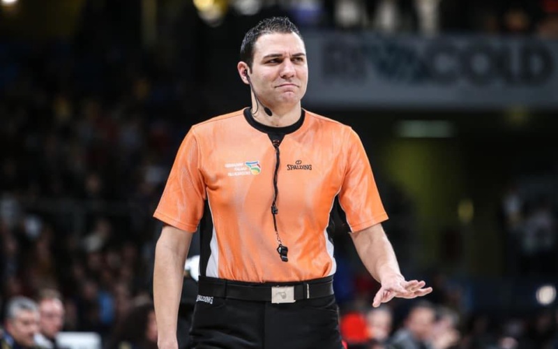 Basket, finale terzo posto per l’arbitro Attard