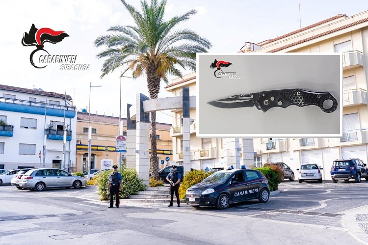 Rosolini, intensificati i controlli alla circolazione stradale – Denunciato un 35enne trovato con un coltello