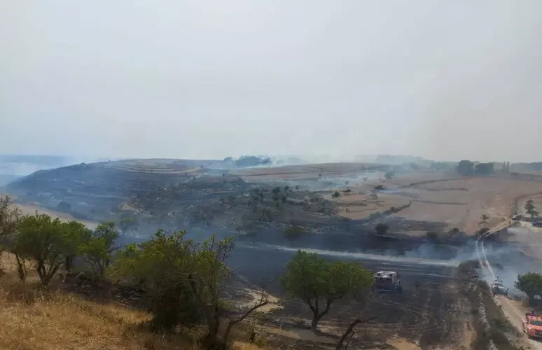 Vasto rogo nel Ragusano, intervenuti vigili del fuoco e Protezione civile