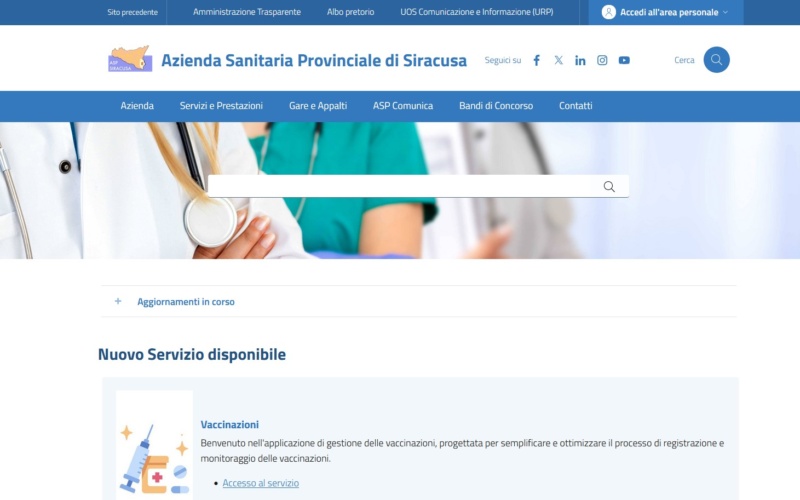 Vaccinazione, ASP di Siracusa ottimizza il processo di prenotazione