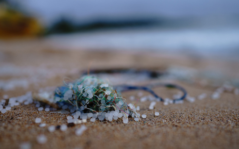 Microplastiche in mare e sulle spiagge
