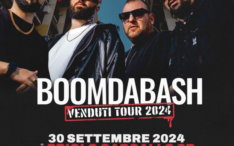 Boomdabash in concerto, lunedì 30 settembre alle 21,30 , a Priolo Gargallo