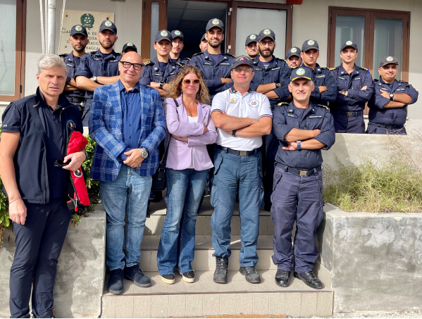 Gli allievi della Scuola di Comando Navale in visita alla Capitaneria
