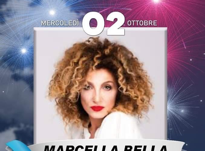 Marcella Bella in concerto stasera a Priolo