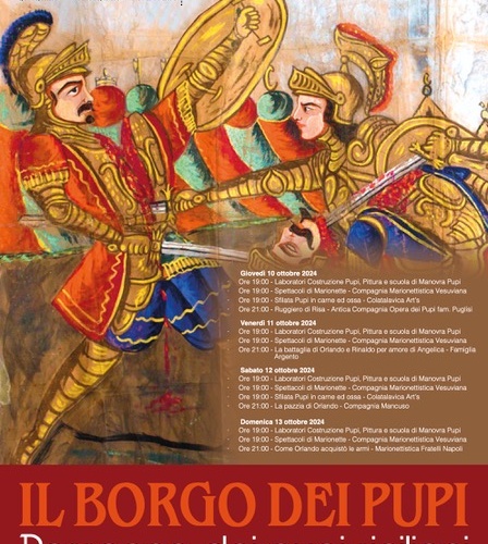 Il fascino senza tempo dell’Opera dei Pupi Siciliani torna a Sortino: da oggi a domenica “Il Borgo dei Pupi”