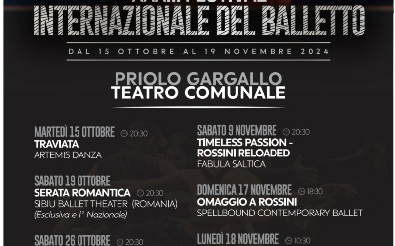 Festival Internazionale del balletto domani A Priolo con “La Traviata”