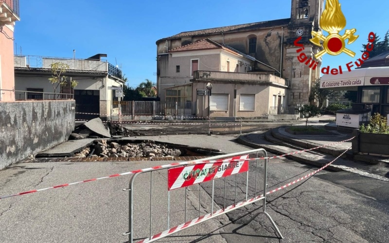 Maltempo, interventi dei vigili del fuoco Catania e provincia