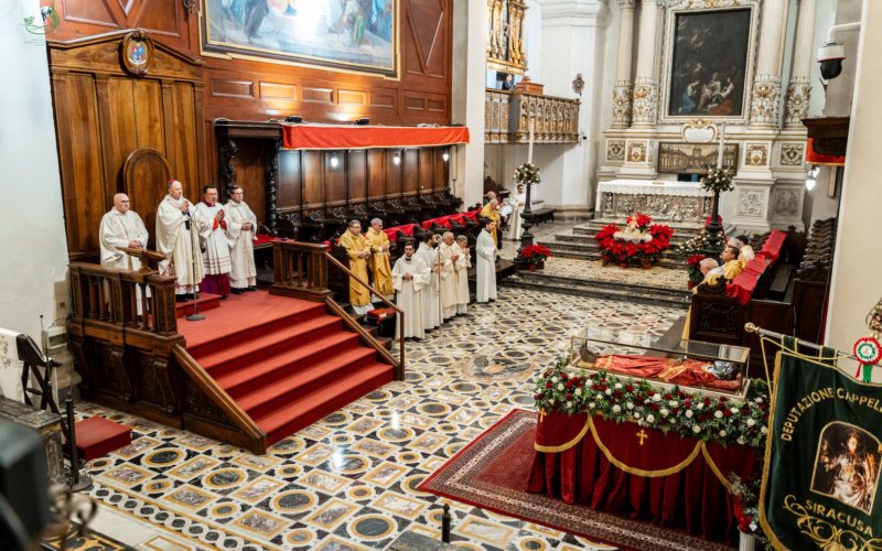 Apertura dell’Anno Santo a Siracusa: scoperta una stele