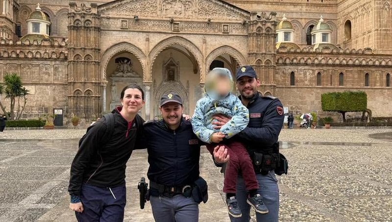 Palermo – Bambino di 5 anni si allontana dai genitori, ritrovato dalla polizia