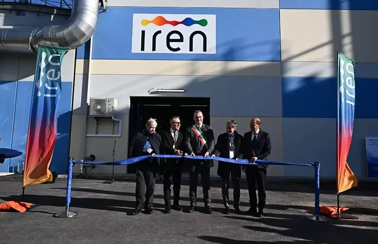 Iren inaugura nuovo depuratore d’area centrale