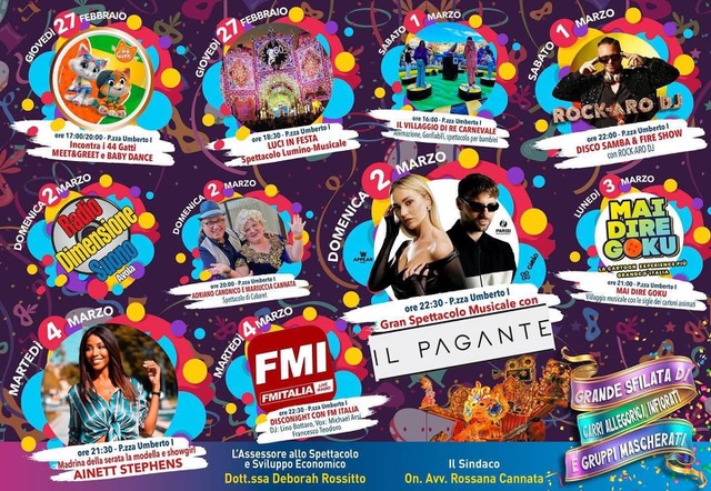 Avola: Carnevale storico, il programma continua