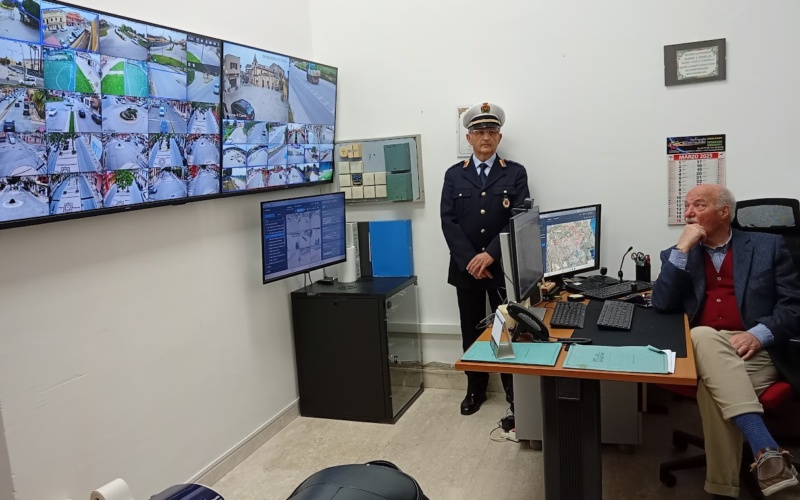 Maggiore sicurezza e controllo del territorio di Priolo : inaugurata la nuova sala remotizzata