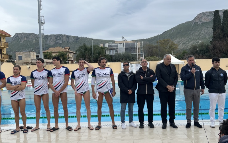 Pallanuoto. Lagalla assiste partita Telimar – “A sostegno di tutte le società sportive”