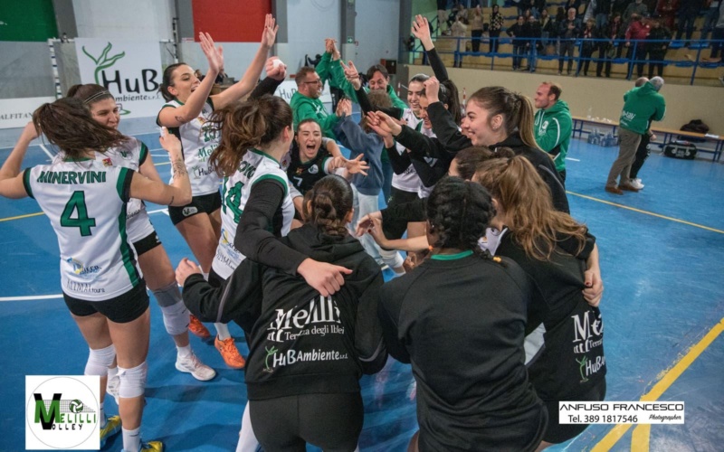Melilli Volley  batte la vicecapolista Volley Valley raggiungendo il terzo posto in classifica