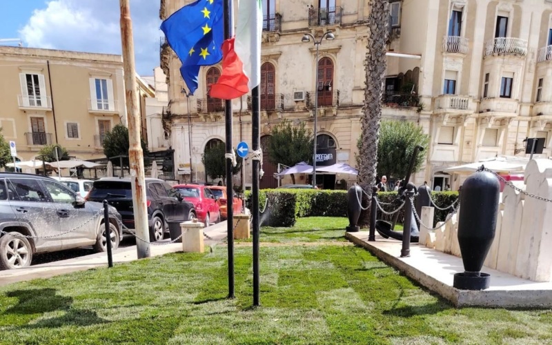 Riqualificato il monumento ai caduti in mare in Ortigia