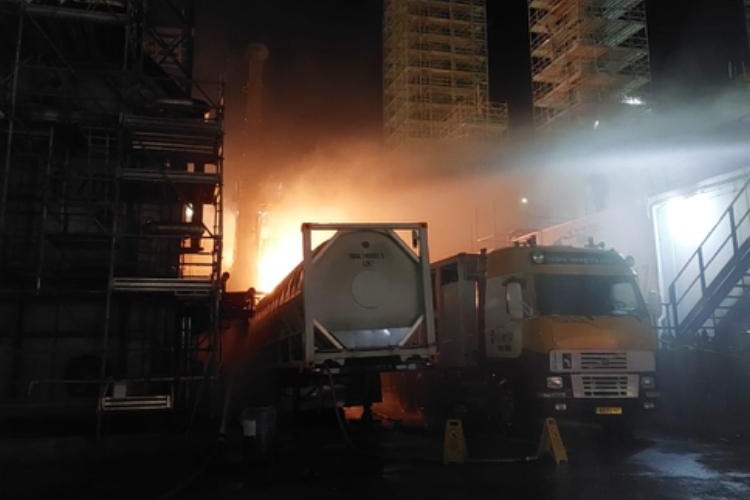 Incendio alla Sonatrach nell’impianto Butamer