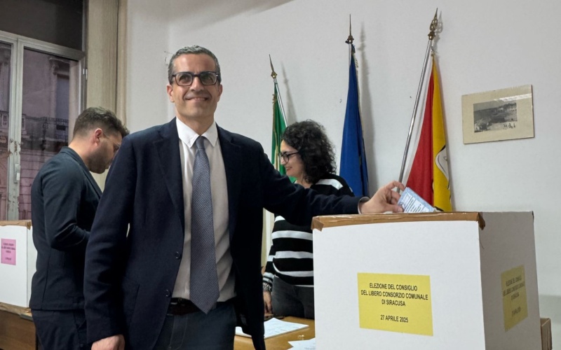 Michelangelo Giansiracusa è il nuovo presidente del Libero Consorzio di Siracusa