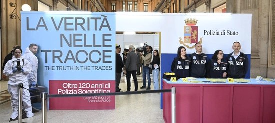 Roma: aperta la mostra “La verità nelle tracce. Oltre 120 anni di Polizia scientifica”