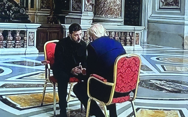 A San Pietro la fine del conflitto ?