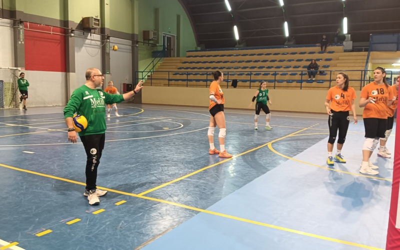 Melilli Volley: allenamento positivo con Zafferana pensando ai play off