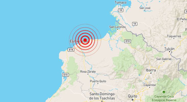 Forte terremoto in Ecuador: danni e crolli a Esmeraldas