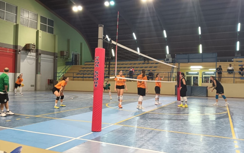 Melilli si è allenata con Gela  in attesa del Volley Reghion