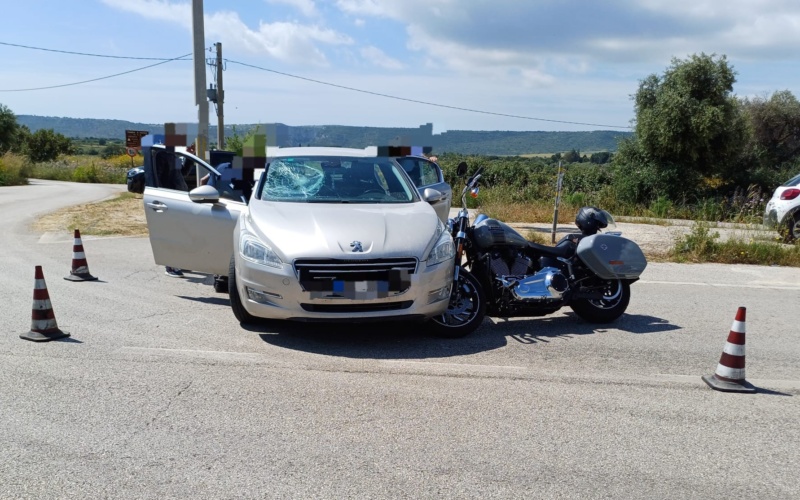 Motociclisti feriti in due incidenti stradali nel giro di 24 ore