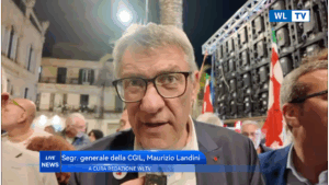 Modica, bagno di folla per Landini