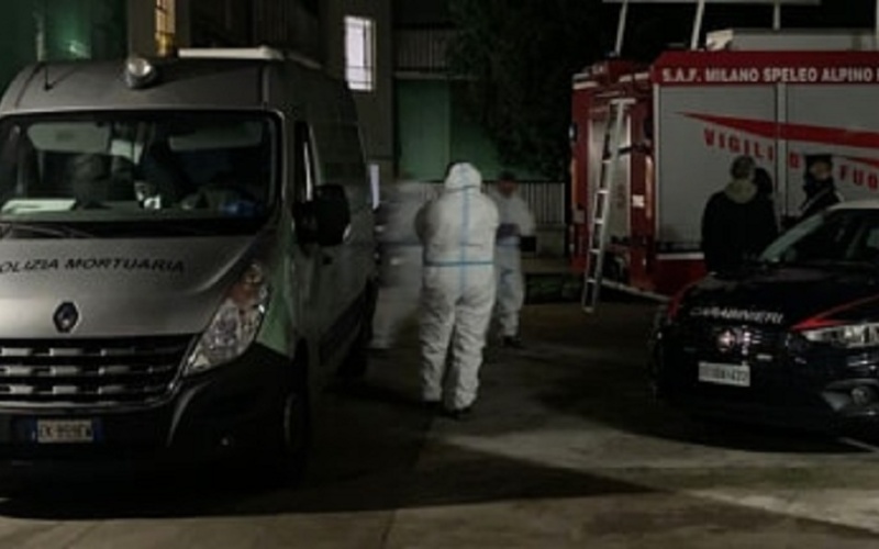 Trovato un corpo di una 90enne nel cellophane in un garage