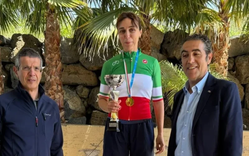 La siracusana Migliore tricolore sull’Etna nel ricordo di Pantani