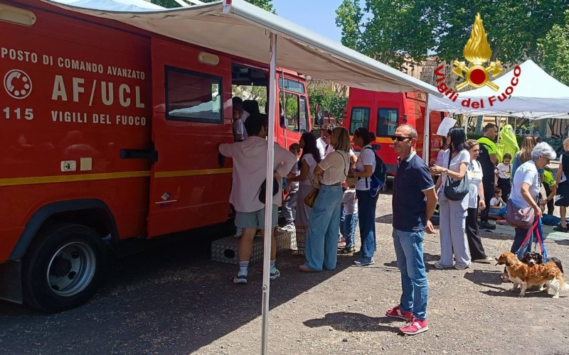 I Vigili del Fuoco del Comando Provinciale di Catania presenti alla manifestazione “Corri Catania” (Foto)