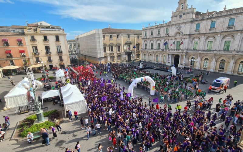 Sfilata e festa grande per il palio dell’Ateneo di Catania