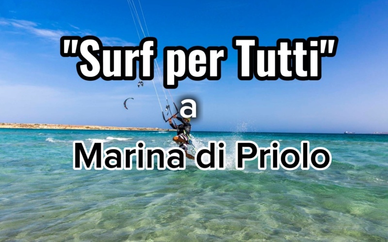 A Marina di Priolo surf che abbatte le barriere