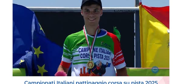 Skating inline Priolo  – Adam Maiorca conquista il tricolore sui 1000 metri