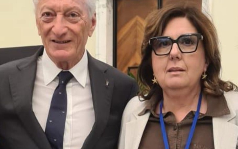 Felicitazioni della presidente Gambuzza a Luciano Buonfiglio