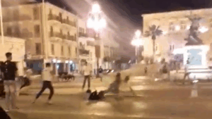 Vittoria, rissa e scene di mala movida
