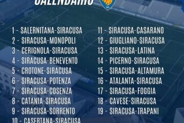 Serie C, la prima del Siracusa a Salerno