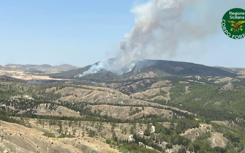 Sicilia, 83 incendi registrati oggi nell’Isola, interventi del Corpo forestale e della Protezione civile