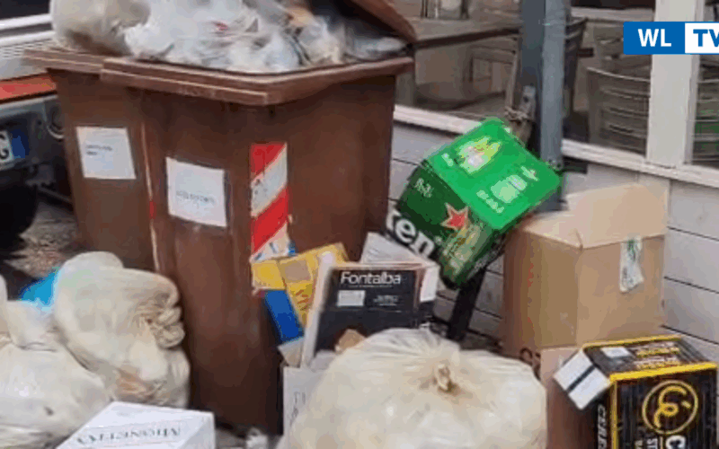 Immondizia in Ortigia, la protesta di un commerciante (VIDEO)