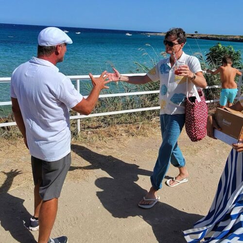 Ricevimento Vip per la figlia di Sting all’Arenella (VIDEO
