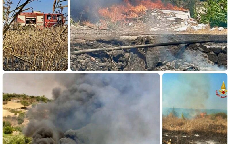 Sicilia nella morsa degli incendi, Catania tra le province più colpite
