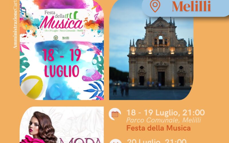 Melilli, Riparte “Estate a Melilli, Villasmundo e Città Giardino”