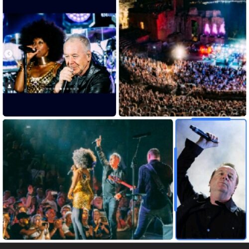 Taormina – I  Simple Minds infiammano la Perla del Mediterraneo